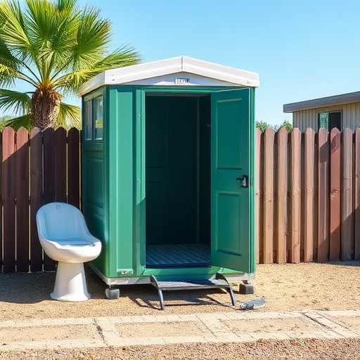 portable restroom