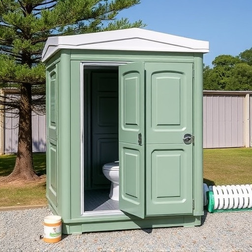 portable restroom