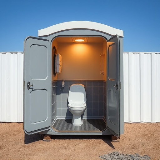portable restroom