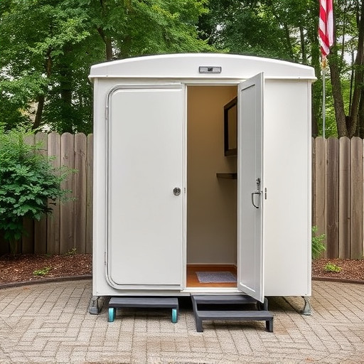 portable restroom