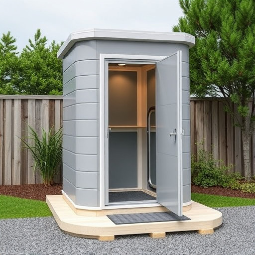 portable restroom