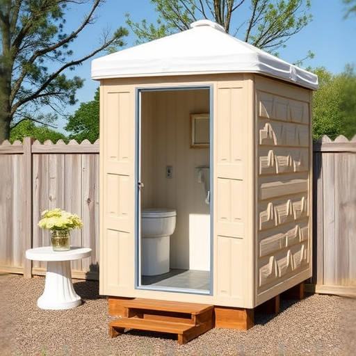 portable restroom