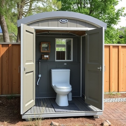 portable restroom