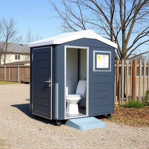 portable restroom