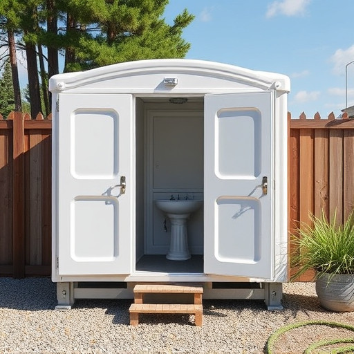 portable restroom