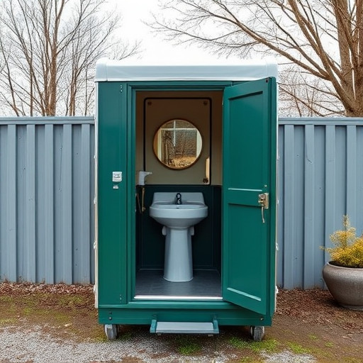portable restroom