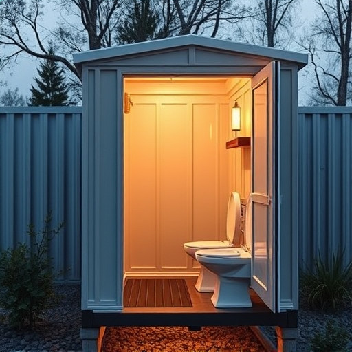 portable restroom