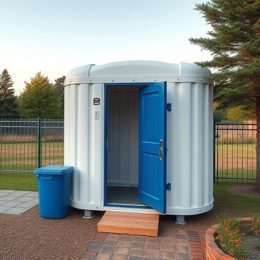 portable restroom