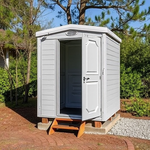 portable restroom