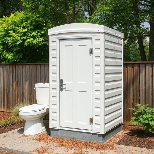 portable restroom