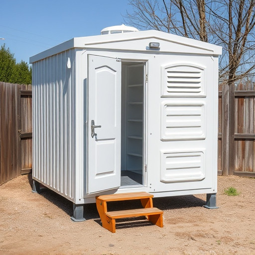 portable restroom