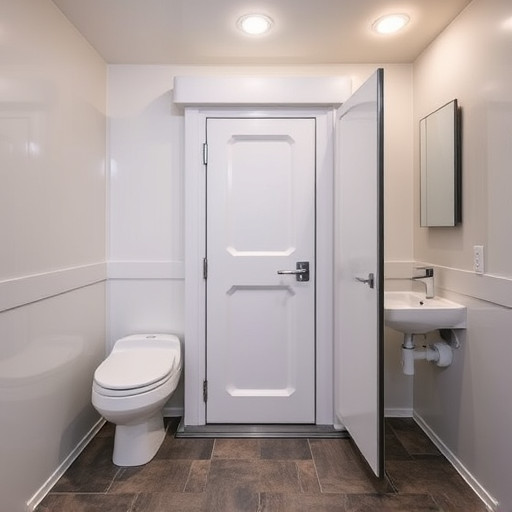 portable restroom
