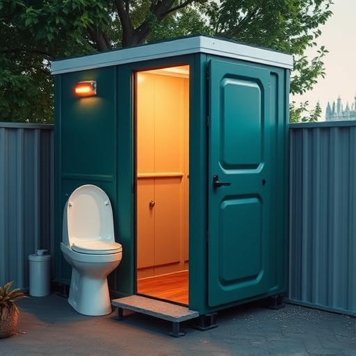 portable restroom