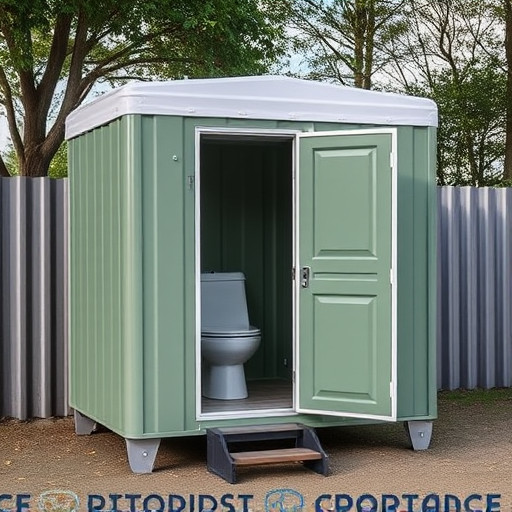 portable restroom