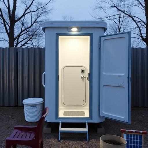 portable restroom