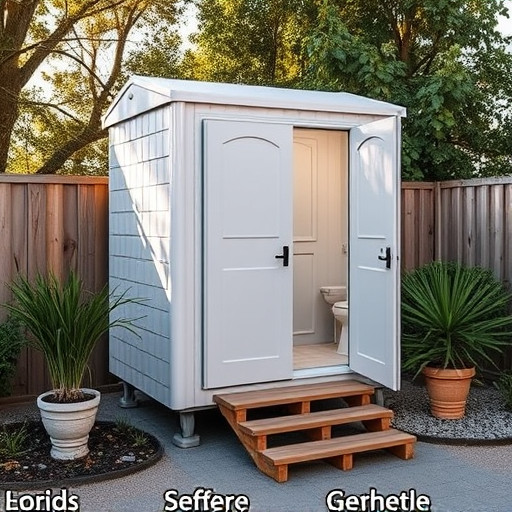 portable restroom