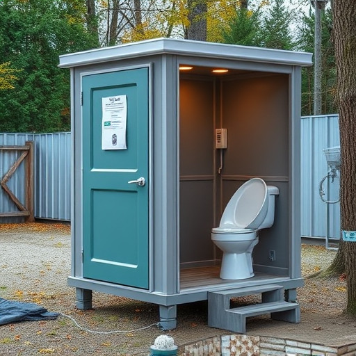 portable restroom