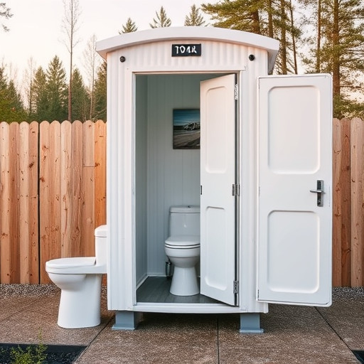 portable restroom