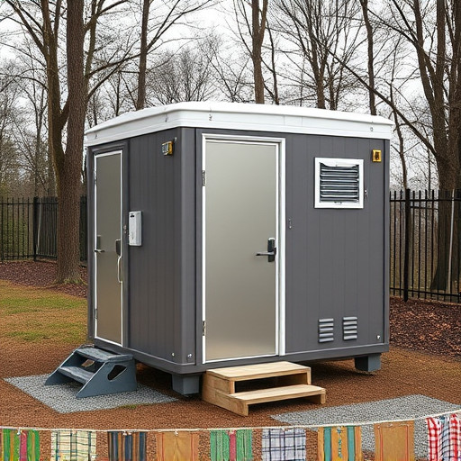 portable restroom