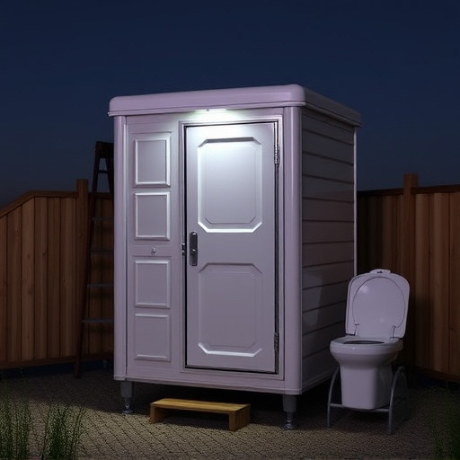 portable restroom