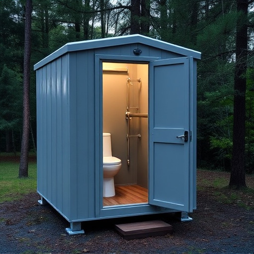portable restroom
