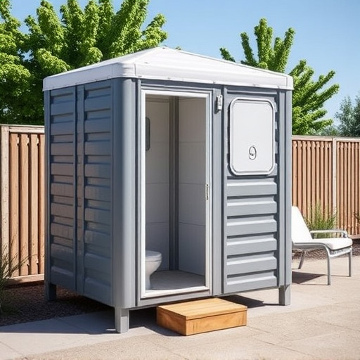 portable restroom