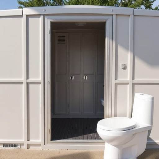 portable restroom