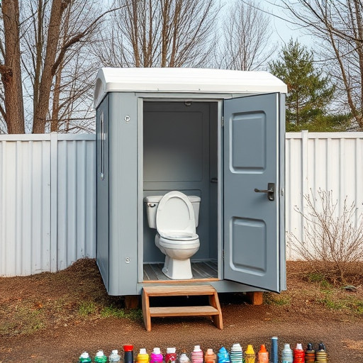 portable restroom