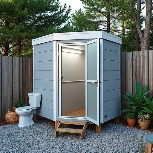 portable restroom