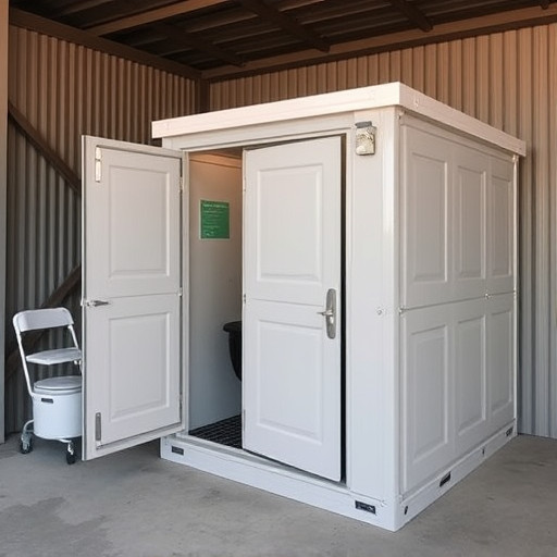 portable restroom