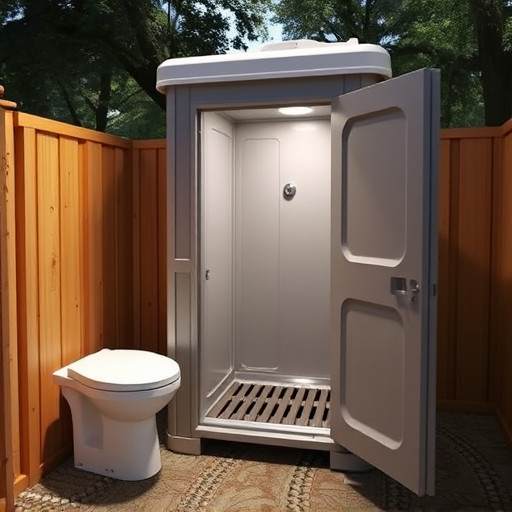 portable restroom