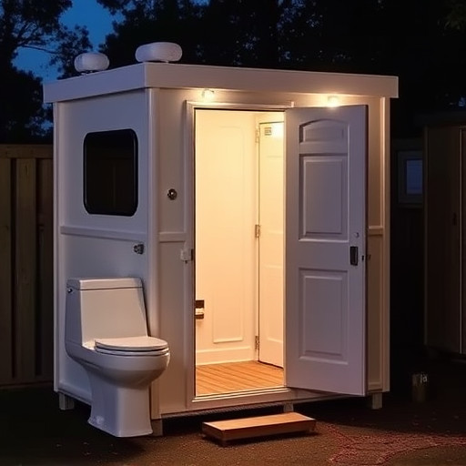 portable restroom