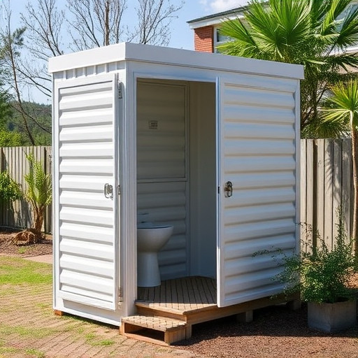 portable restroom