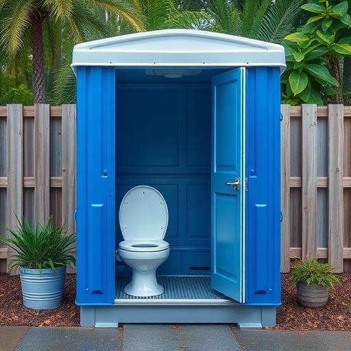 portable restroom