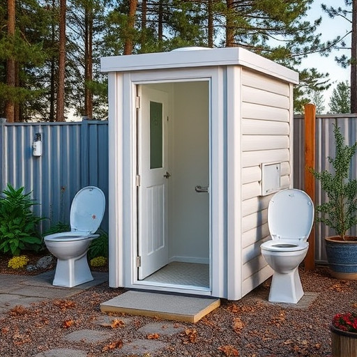 portable restroom