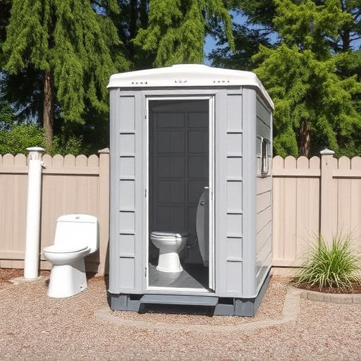 portable restroom