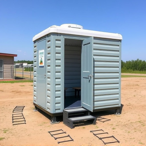 portable restroom