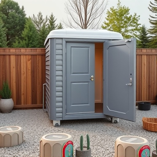 portable restroom