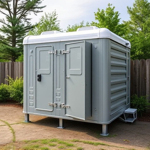 portable restroom