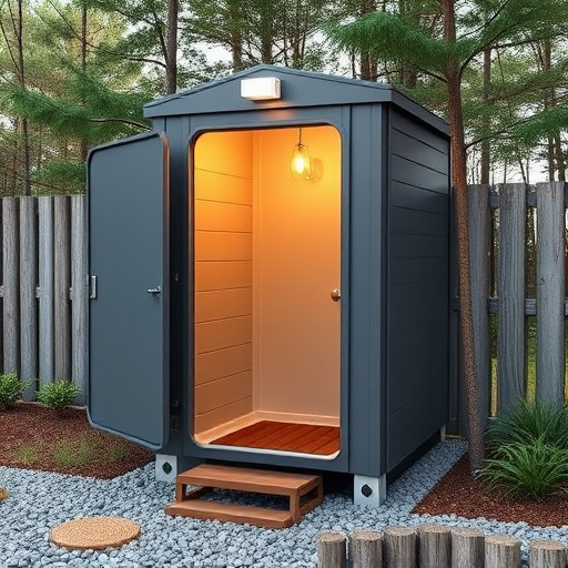 portable restroom