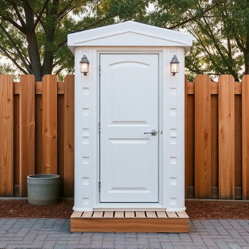 portable restroom