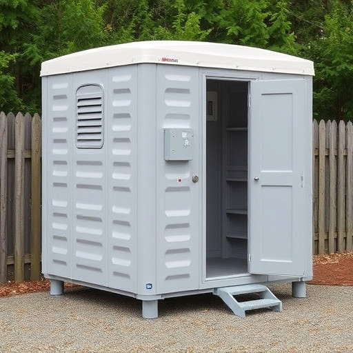 portable restroom