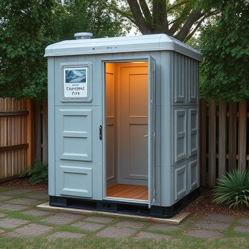 portable restroom