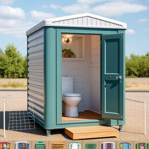 portable restroom