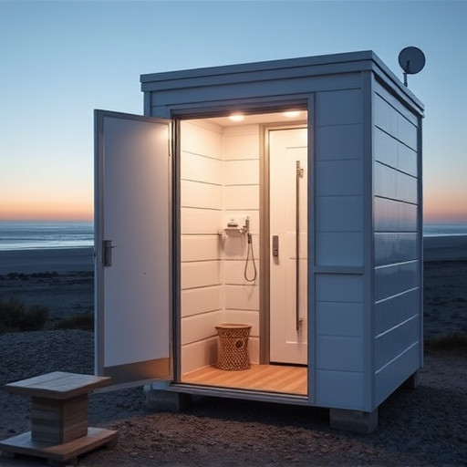 portable restroom