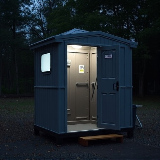portable restroom