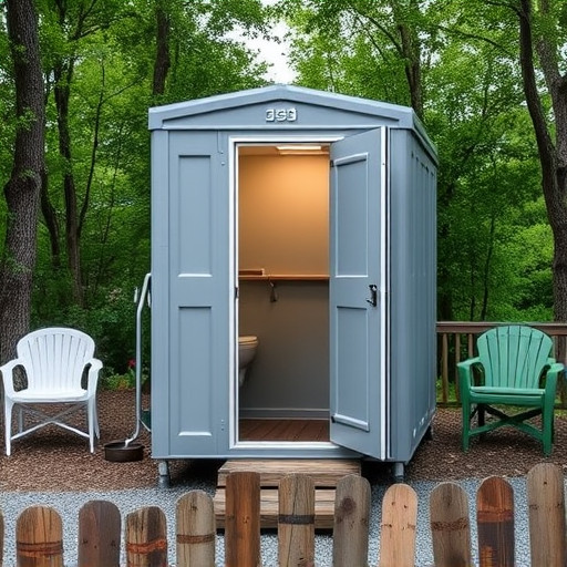 portable restroom