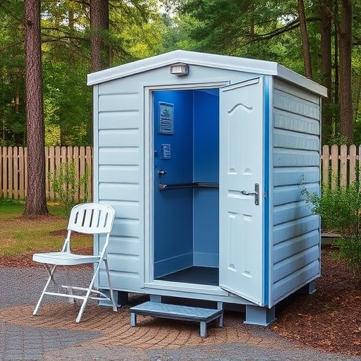 portable restroom