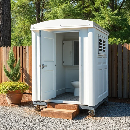 portable restroom