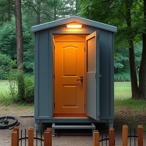 portable restroom